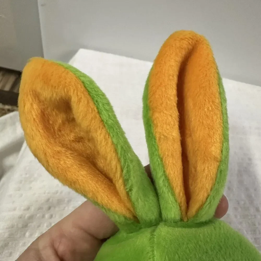 1998 GAC Easter Duck In‎ Green Bunny Suit Plush Stuffed Animal 13